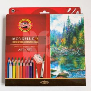 Akvarelové farbičky 48 Mondeluz