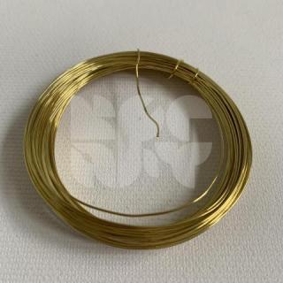 Bižutérny drôt 0,5mm/10m zlatý