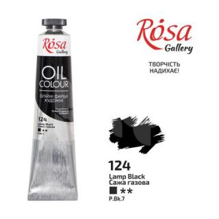 Olejová farba Rósa Gallery 45ml lamp black