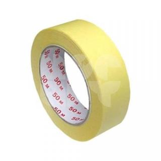 Papierová lepiaca páska žltá 30mm/50m