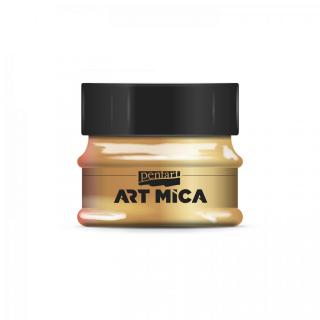 ART MICA minerálny práškový pigment, 9g, pomarančová (výborný do živice)