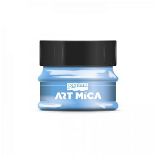ART MICA minerálny práškový pigment, 9g, zlato modrá (výborný do živice)