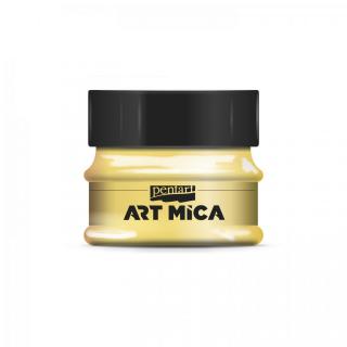 ART MICA minerálny práškový pigment, 9g, žltá (výborný do živice)