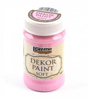 Dekor paint soft 100ml, baby ružová