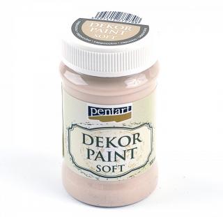 Dekor paint soft 100ml, cappuccino