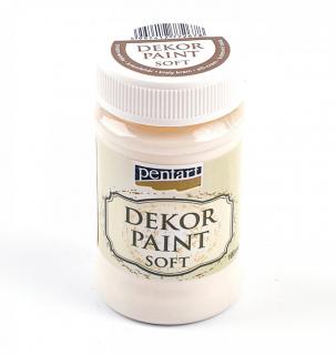 Dekor paint soft 100ml, krémová biela