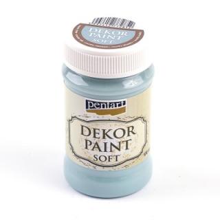 Dekor paint soft 100ml, ľadová modrá