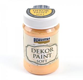 Dekor paint soft 100ml, mandarinková