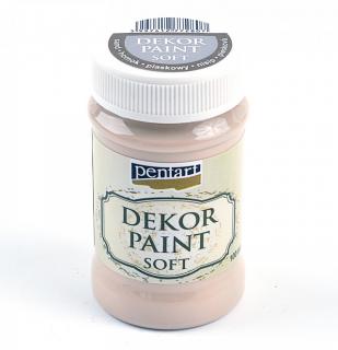 Dekor paint soft 100ml, piesková