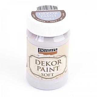 Dekor paint soft 100ml, sivá