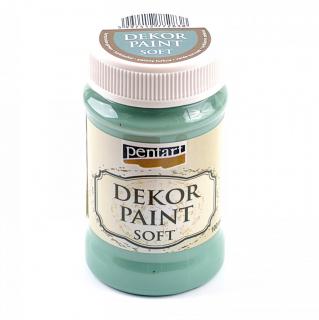 Dekor paint soft 100ml, tyrkysovo zelená