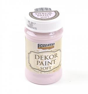 Dekor paint soft 100ml, viktoriánska ružová