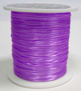 Nilon elastický fialový 0,8 mm návin cca 11m cievka (1 cievka)