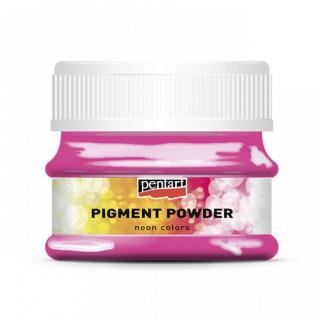 Pigmentový prášok - PIGMENT POWDER 6g, neonový ružový (uerčený nielen na slonovinovú ale aj klasickú živicu)