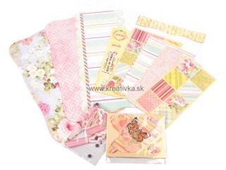 Scrapbooking sada album a doplnky mini 4