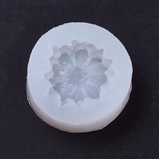 Silikónová forma kvetinka, veľkosť formy: 47x15mm, kvet č. 1 (priehľadná flexibilná forma)