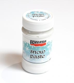 Snehová pasta 100 ml (na biele ozdoby, napodobňujúcich sneh.)