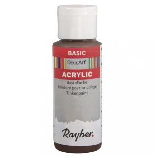 Basic akrylová farba 59 ml, mokka hnedá