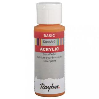 Basic akrylová farba 59 ml, oranžová capri