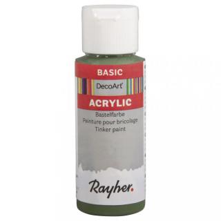 Basic akrylová farba 59ml, artyčoková zelená