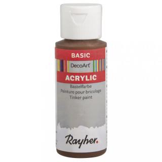 Basic akrylová farba 59ml, gaštanová