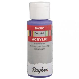 Basic akrylová farba 59ml, modrofialová