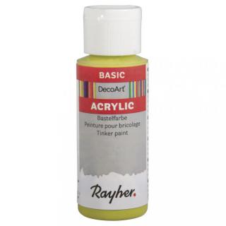 Basic akrylová farba 59ml, pastelová zelená