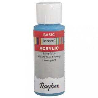 Basic akrylová farba 59ml, tyrkysová