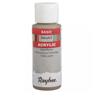 Basic akryxlová farba 59ml, metalická zlatá