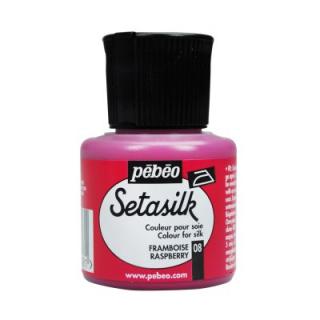 Farba na hodváb Setasilk 45ml,08 Raspberry