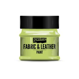 Farba na textil a  kožu, 50ml - limetka