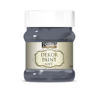 Kriedová farba Dekor paint, 230ml, sivá