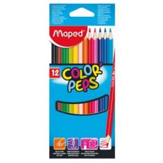 Pastelky trojhranné Maped 12ks