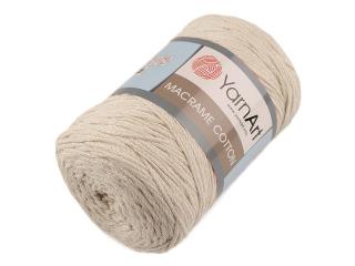 Pletacia priadza Macrame Cotton 250 g, béžová