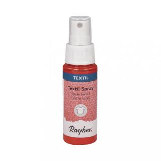 Sprej na textil Rayher 50ml - jasno červená