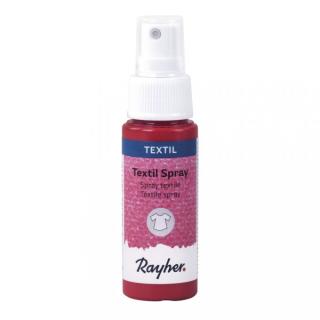 Sprej na textil Rayher 50ml - karmínovo červený