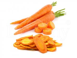 Dromy Carrot chips 1 kg  (Mrkvové chipsy )