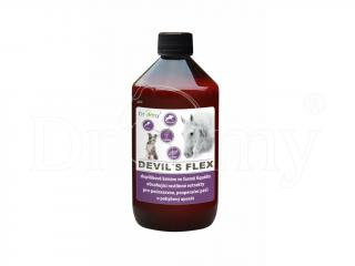 Dromy Devil´s Flex 1000 ml (Doplnkové krmivo vo forme liquidu pre kone a psy veľkých plemien.)