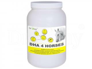 Dromy DHA 4 Horses 1500 g  (Doplnkové krmivo pre konských alergikov, s problémami dýchacieho aparátu, dermatologických problémov,pre kone po operačných úkonoch.)