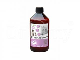 Dromy echinaceový sirup 1000 ml (Bylinný sirup s extraktom hlivy ustricovej, kapucínkou a Echinaceou pre posilnenie imunitného systému a zvýčenie odolnosti organizmu.)