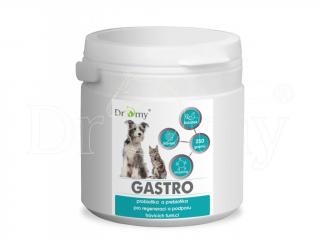 Dromy Gastro 250 g  (Bylinný kŕmny doplnok s obsahom probiotických kultúr, humínových látok a prebiotík.)