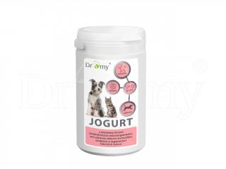 Dromy Jogurt pre psy a mačky s probiotikami 800g (Živý probiotický jogurt je doplnkové krmivo pre výživu pri poruchách trávenia, psov aj mačiek)