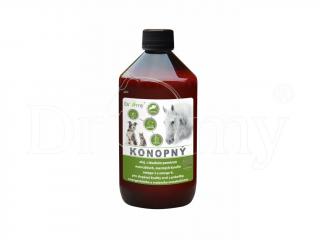 Dromy Konopný olej 500 ml  (Konopný olej panenský s vyváženým pomerom omega 3 a 6 MNK. Za studena lisovaný.)