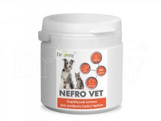 Dromy Nefrovet 250 g (Doplnkové krmivo pre psy a mačky pre podporu funkcií obličiek.)