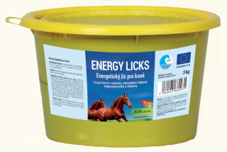 Energy Licks, energetický liz pre kone s minerálmi (balenie 3kg)