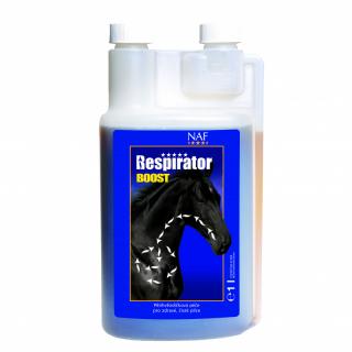 NAF Respirator boost pre rýchlu pomoc pri dýchacích obtiažich (flaša s dávkovačom 1l)