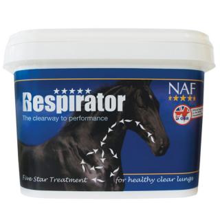 NAF Respirator powder (prášok), pomoc pri ťažkostiach s dýchaním (kýblik 1kg)