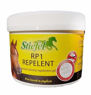 RP1 Repelent gel pre kone a jazdcov (Nádobka se špongiou 500ml, Balenie, 500 ml)