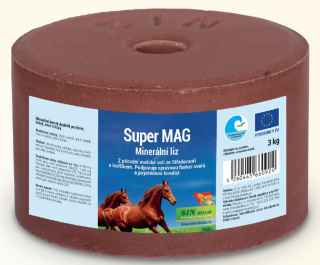 Super Mag, minerálny liz s horčíkom, vápnikom a fosforom (balenie 3kg)