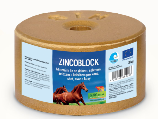 Zincoblock, minerálny liz so zinkom, selenom, železom a kobaltom (balenie 3kg)